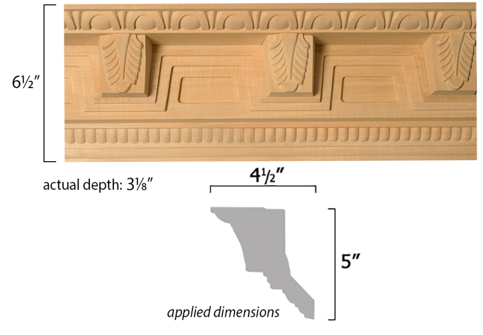 Carved Crown Moulding | Osborne Wood