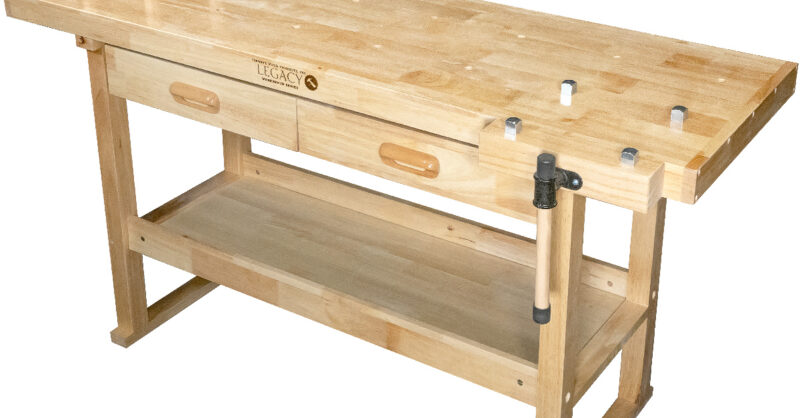 Osborne Wood | Osborne Legacy Workbench with Vise Grip and Double…