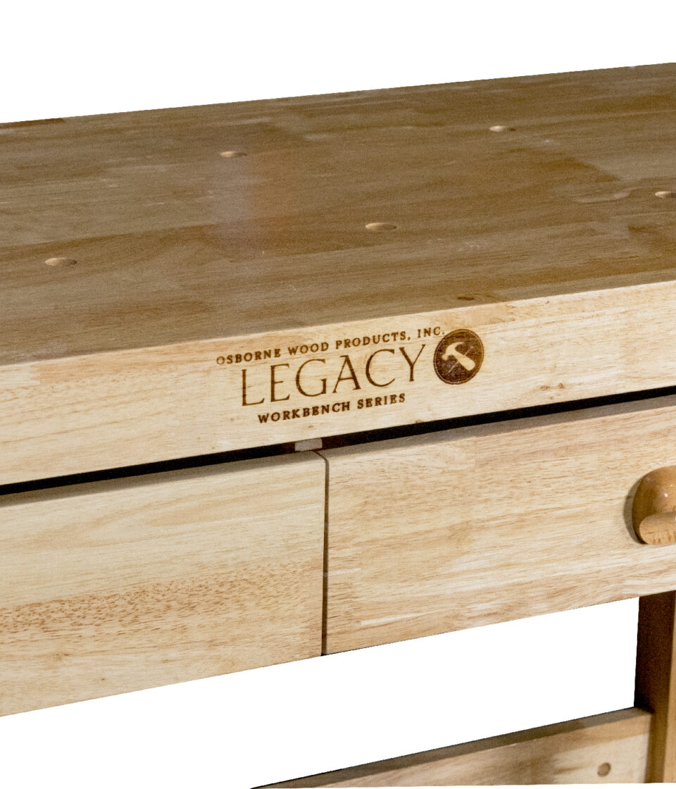 Osborne Wood | Osborne Legacy Workbench with Vise Grip and Double…