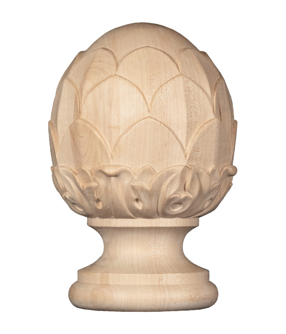 Osborne Wood | Oversized Artichoke Finial