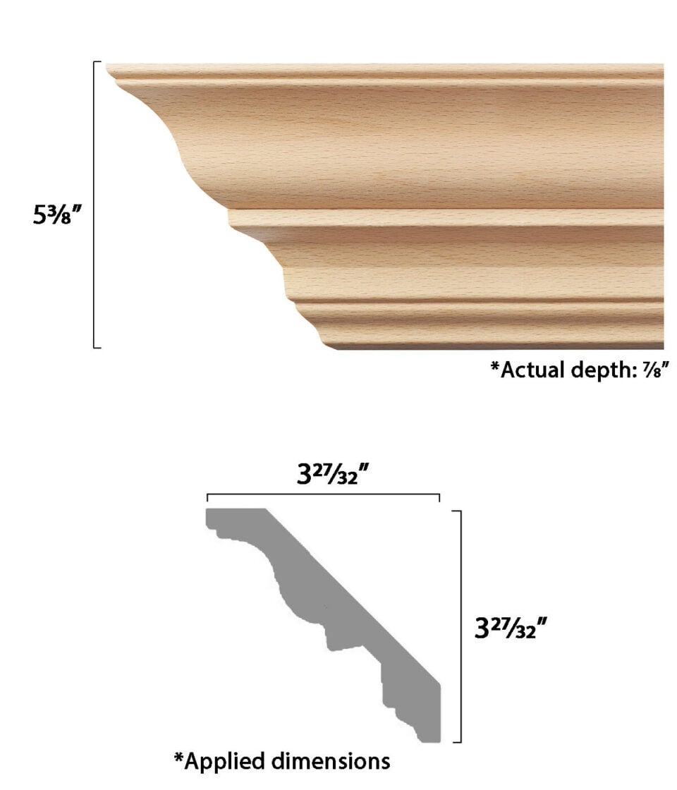Stacked Crown Molding