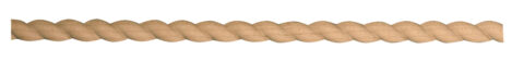 1/2" x 1/2" Rope Insert Moulding