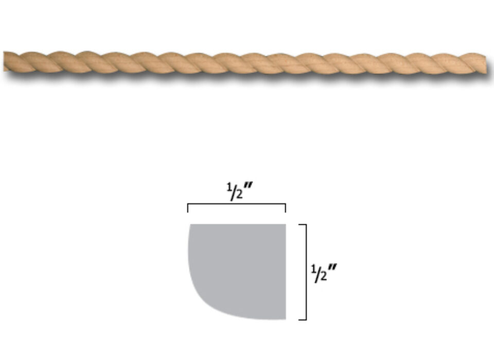 Osborne Wood | Rope Insert Moulding