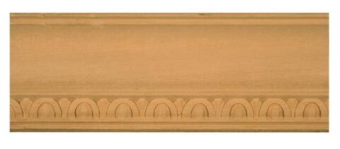 2 15/32" x 21/32" Simple Egg & Dart Crown Moulding