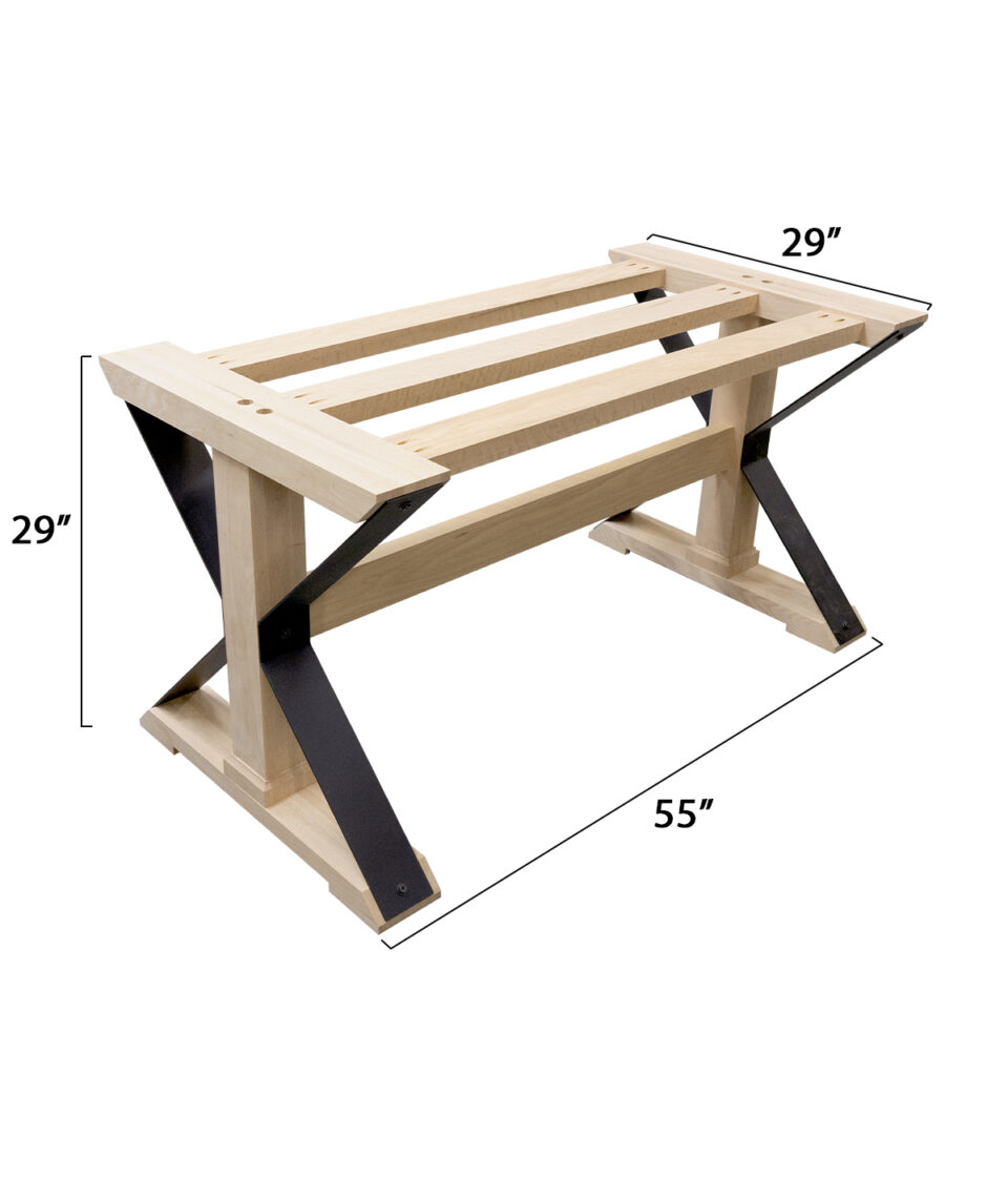 Osborne Wood | Slater Cross Beam Pedestal Base Kit