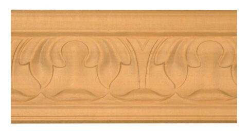 2 1/2" x 5/8" Small Acanthus Leaf Crown