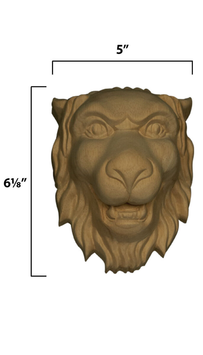 Osborne Wood | Small Lion Head Onlay