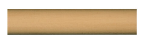 1" x 1/2" Small Plain Half Round Moulding