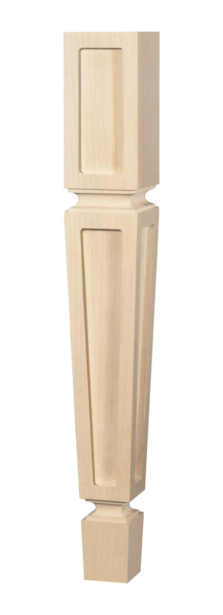 Tapered Wooden Mission Coffee Table Leg | Osborne Wood