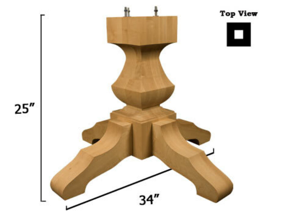 Osborne Wood | Transitional Pedestal Base Kit