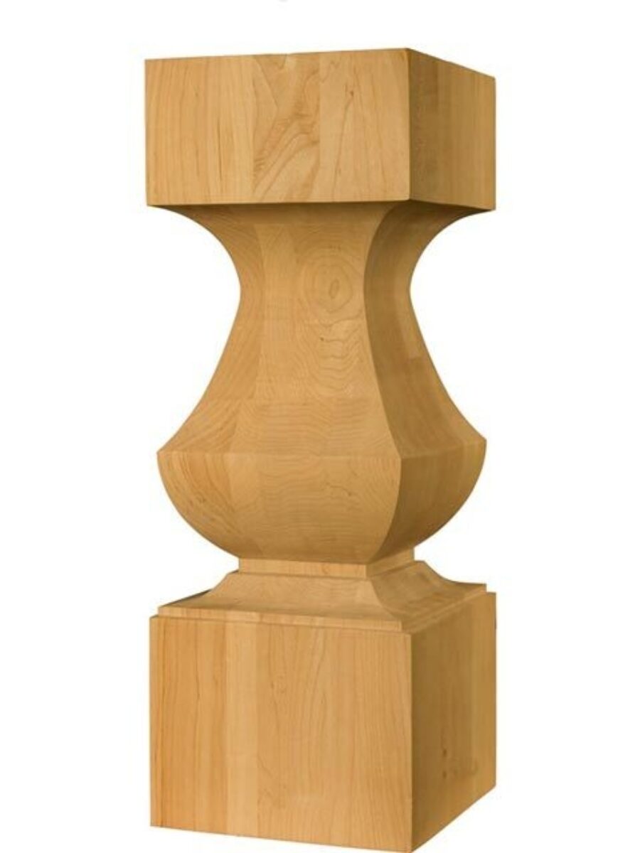 Osborne Wood | Transitional Pedestal (No Holes, No Hardware)