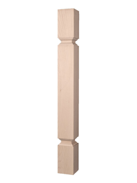 Table Leg Types Osborne Wood | 4 Sided Tapered Twist Dining Table Leg